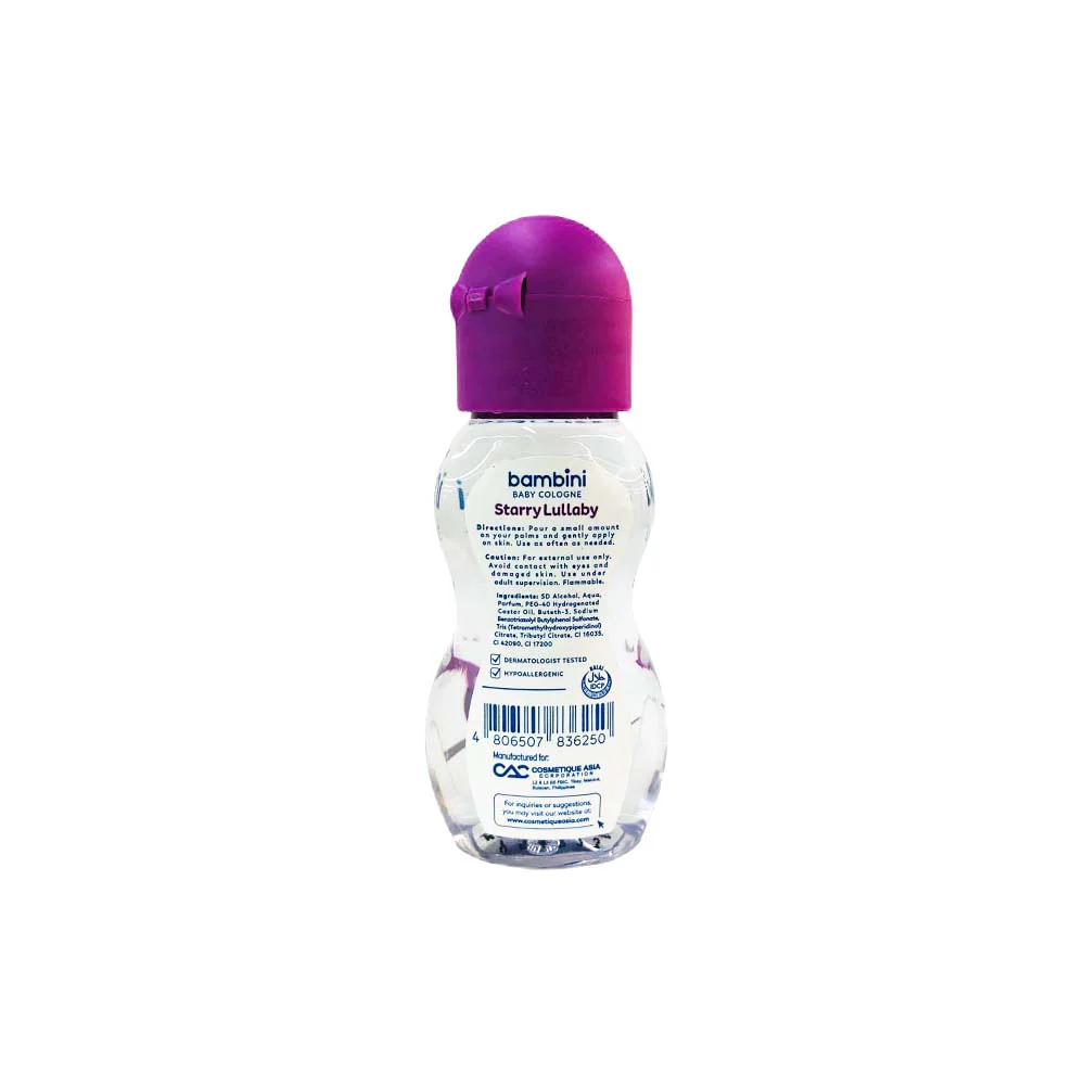Bambini Baby Cologne Starry Lullaby 25ml - Image 2