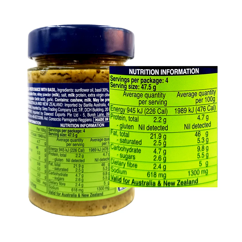 Barilla Pesto Genovese 190g - Image 2