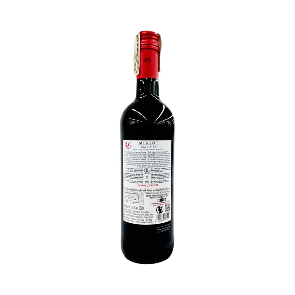 Barton & Guestier Merlot Reserve 750ml - Image 3