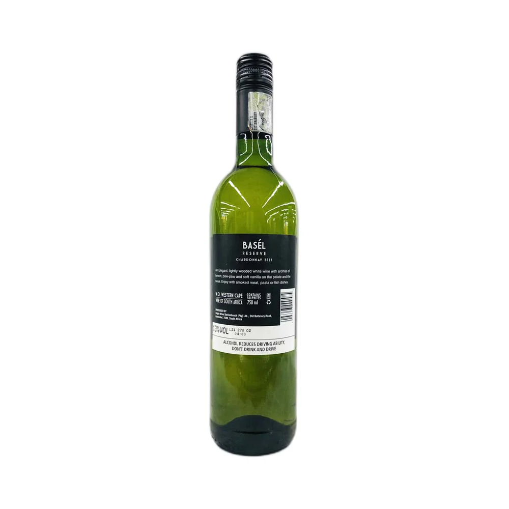 Basel Chardonnay 750ml - Image 3