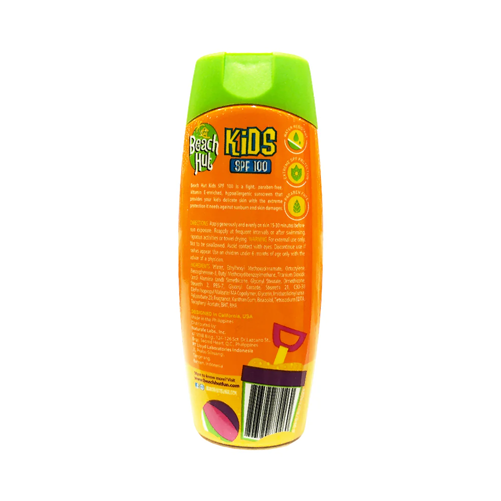 Beach Hut Kids SPF100 Lotion Sunscreen 50ml - Image 3