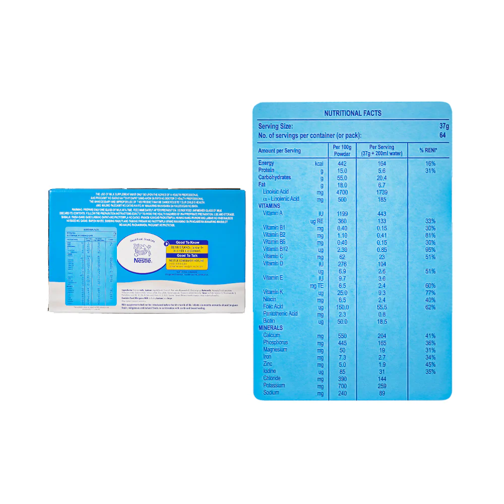 Bear Brand Junior Milk Supplement 1-3yrs Old 2.4kg - Image 3
