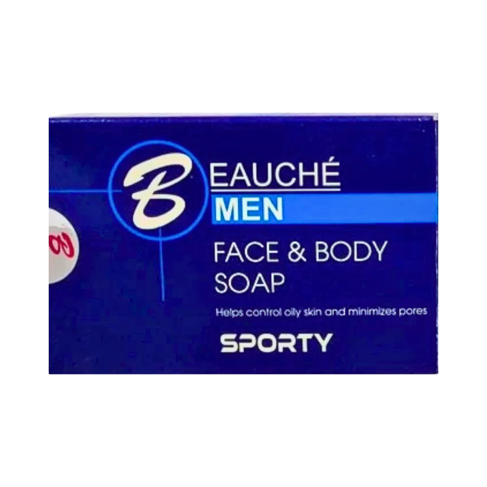 Beauche Men Face And Body Soap 90g - Image 2
