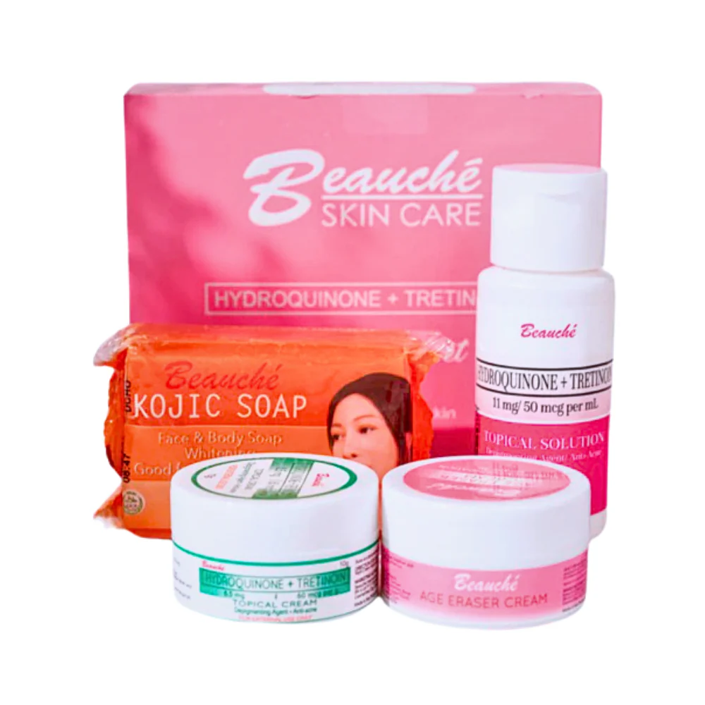 Beauche Rejuvenating Set 4in1 Hydroquinone + Tretinoin - Image 2