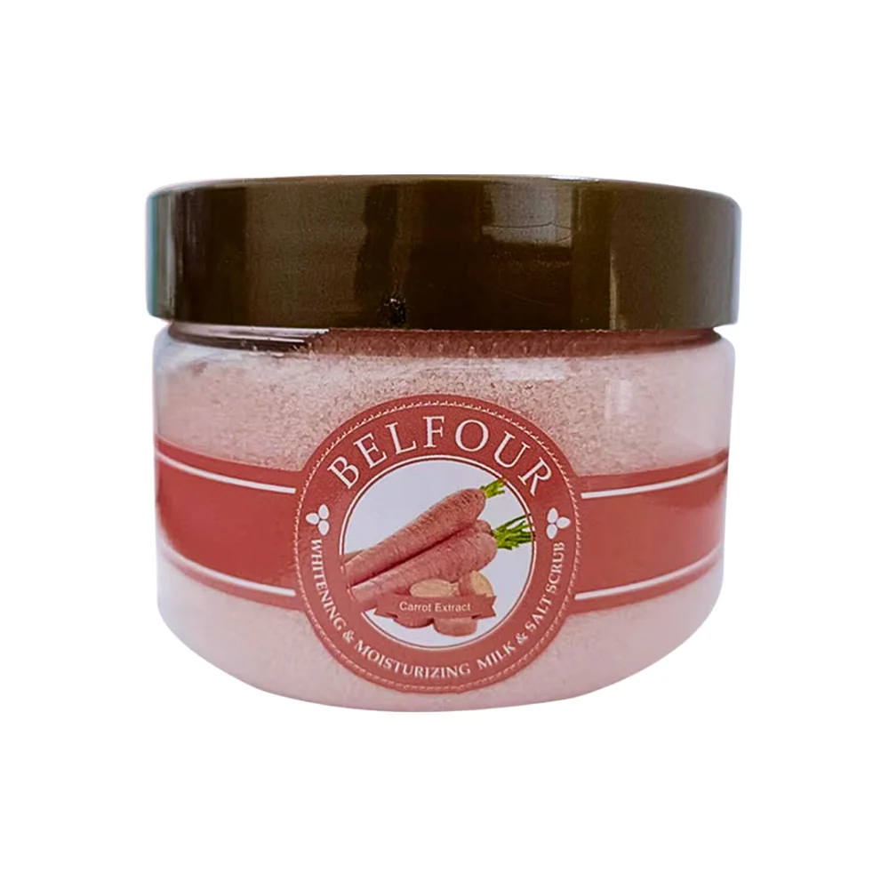 Belfour Whitening & Moisturizing Milk & Salt Scrub 350g - Image 2