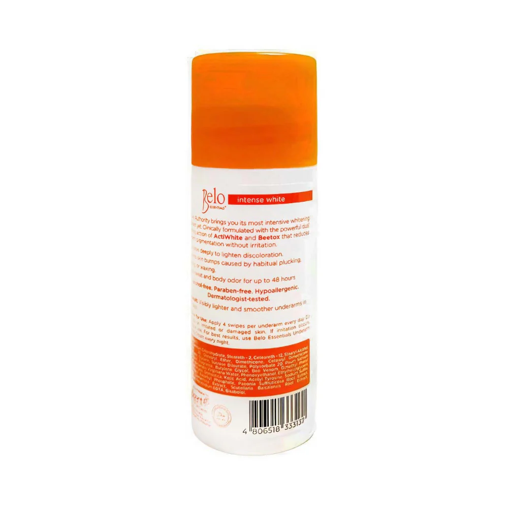 Belo Deodorant Intense White Roll On 40ml - Image 2
