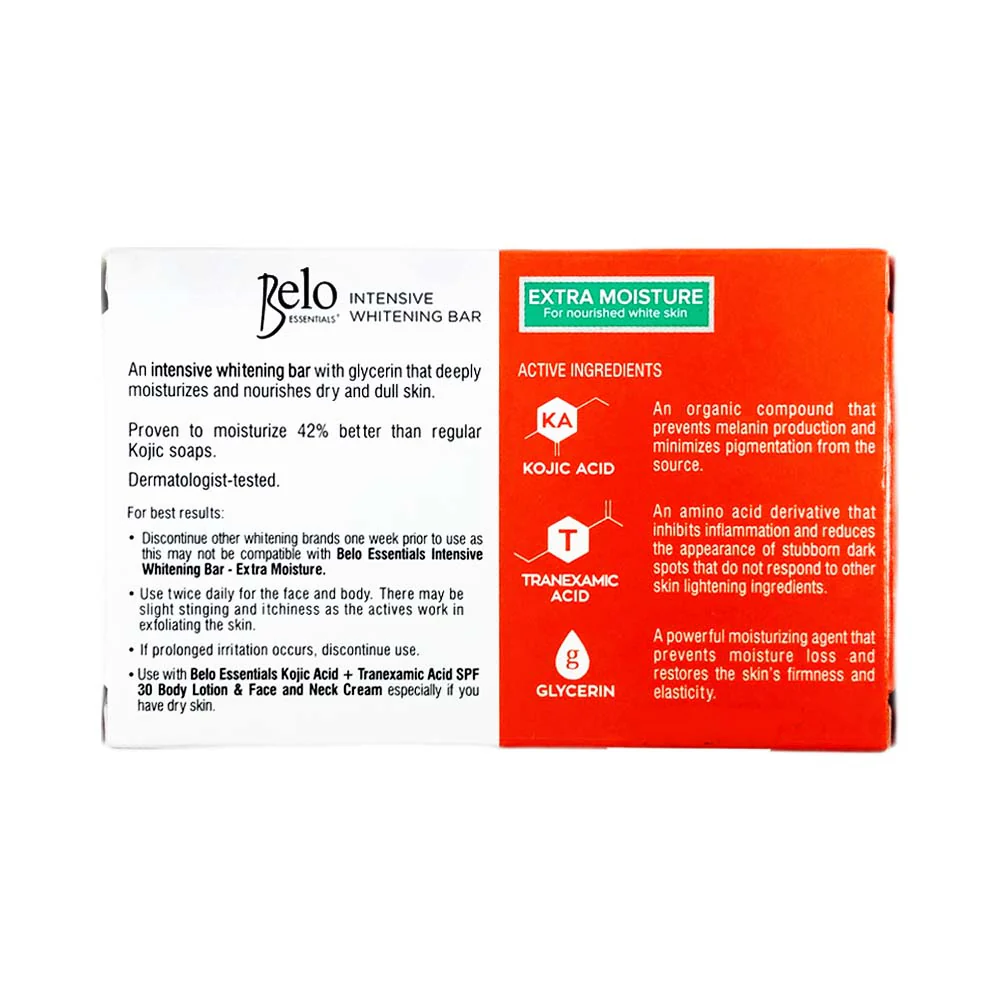 Belo Intensive Whitening Bar Extra Moisture 65g - Image 2
