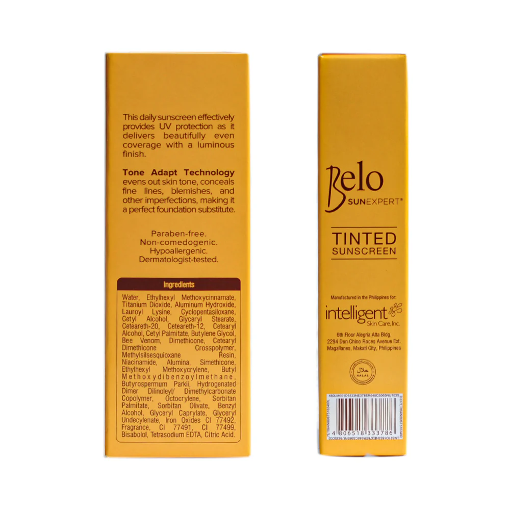 Belo Sun Expert SPF 50 Tinted Sunscreen 10ml - Image 3