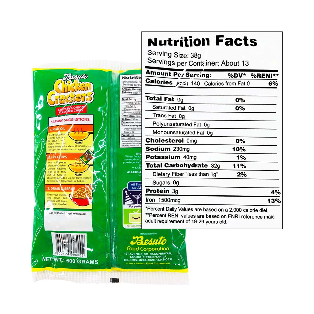 Besuto Chicken Crackers 500g - Image 2