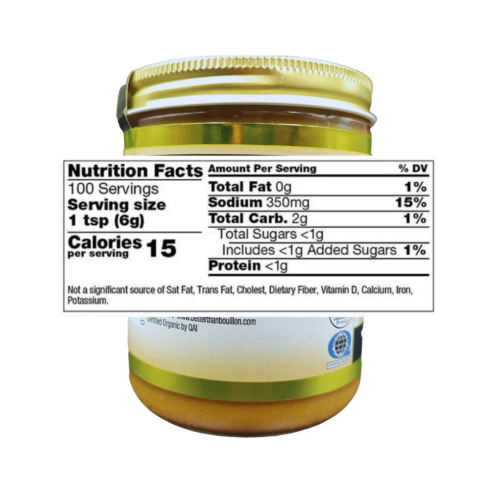 Better Than Bouillon Organic Roasted Chicken Base 597g - Image 3