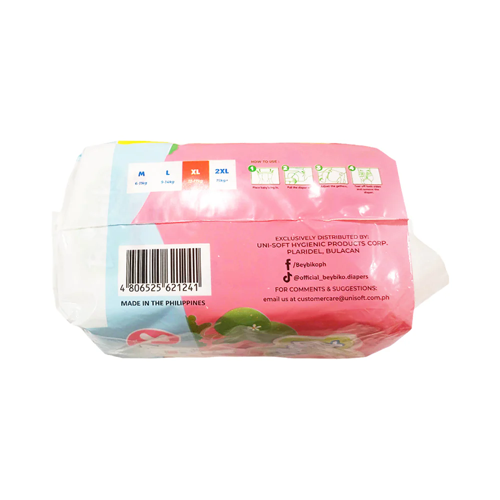 Beybiko Baby Diaper Pants Extra Large 24's + 5 Pads - Image 3