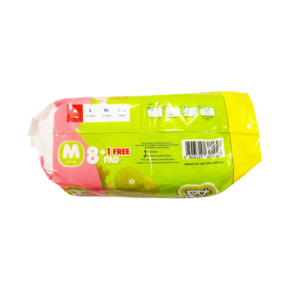 Beybiko Baby Diaper Pants Medium 8's + 1 - Image 3