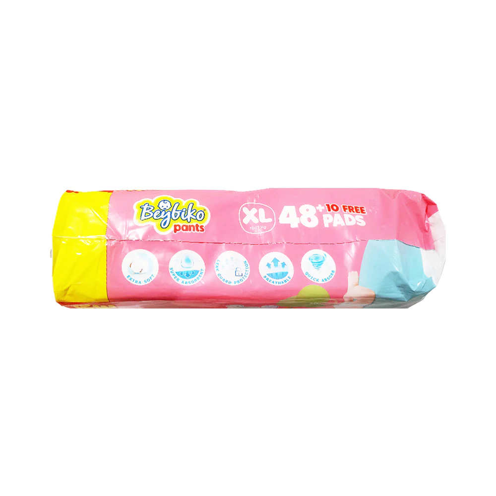 Beybiko Baby Diaper Pants XL 48 + 10's - Image 3