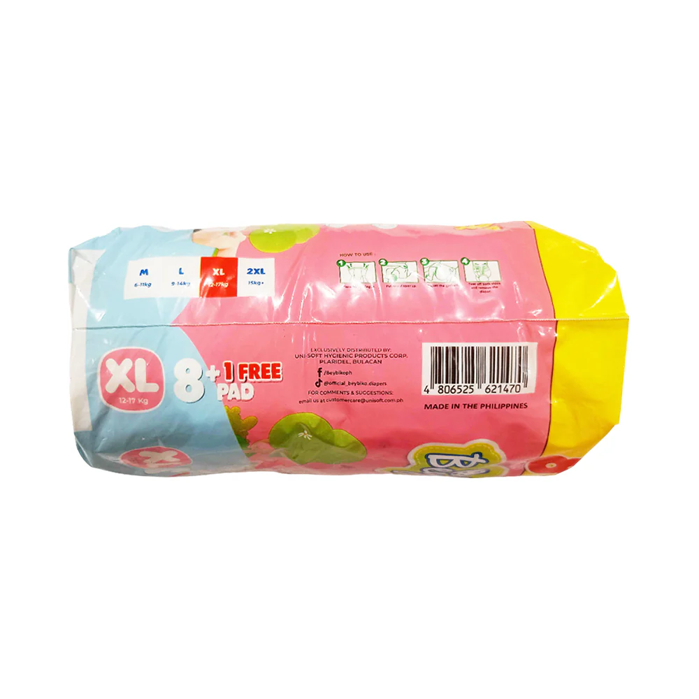 Beybiko Baby Diaper Pants XL 8's + 1 - Image 3