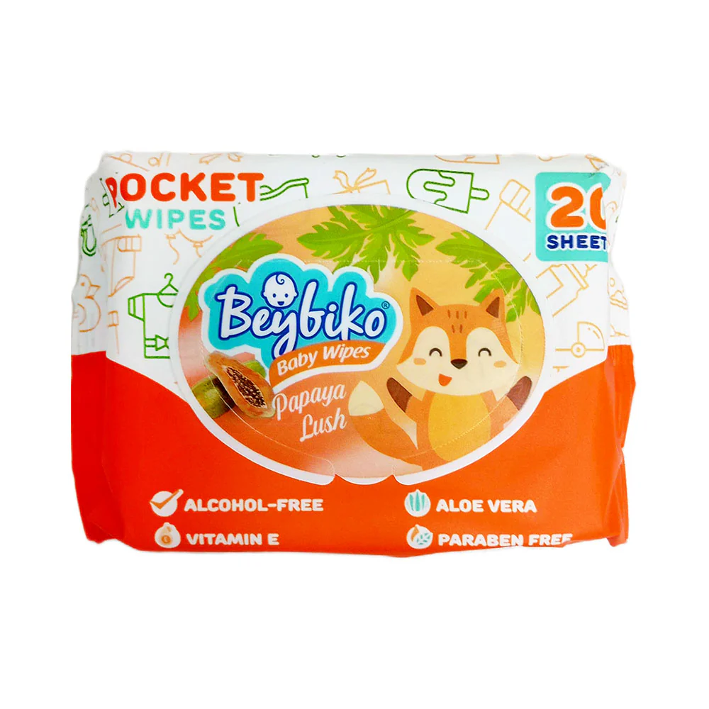 Beybiko Baby Wipes Pocket 20's - Image 3