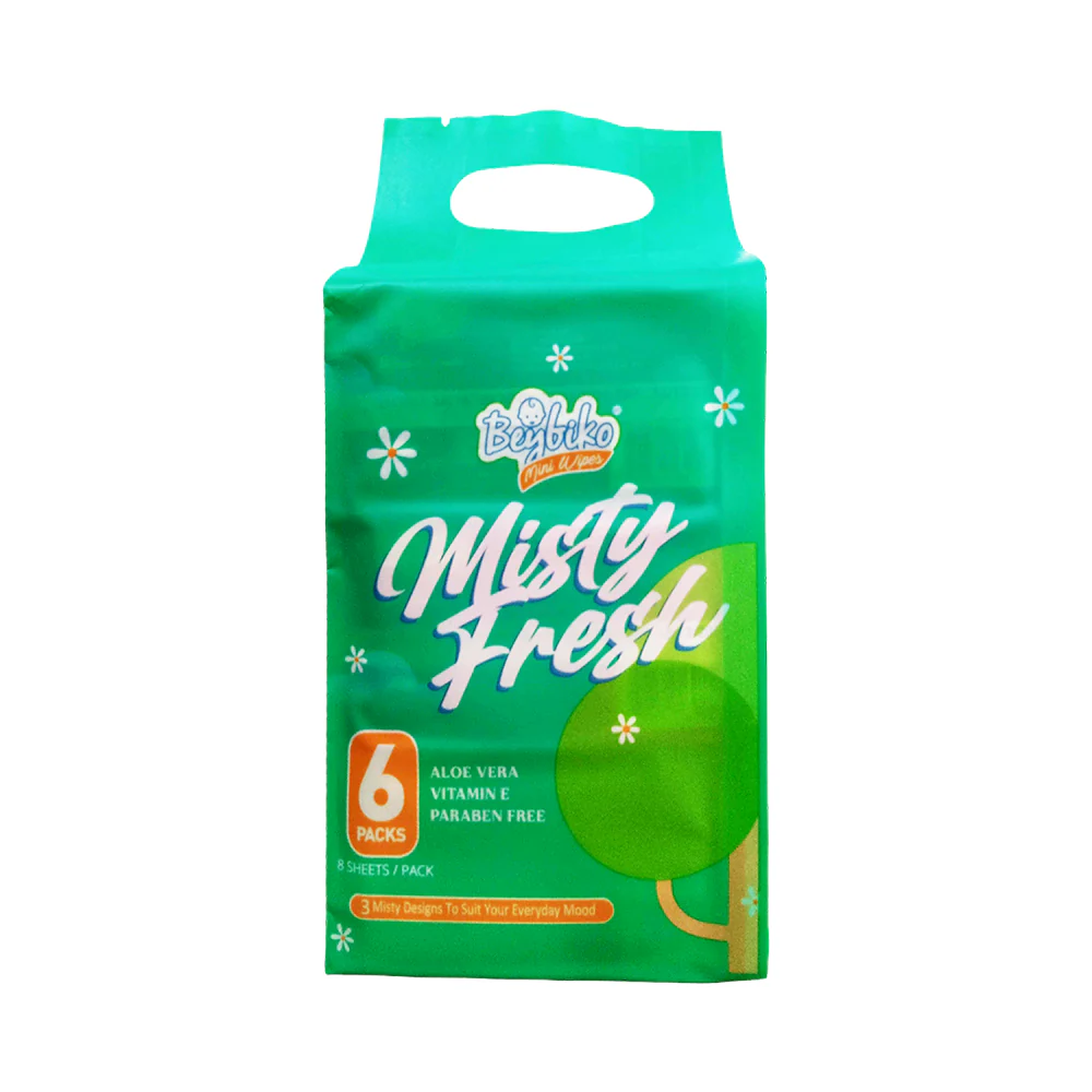 Beybiko Mini Wipes Misty Fresh 6’s - Image 2