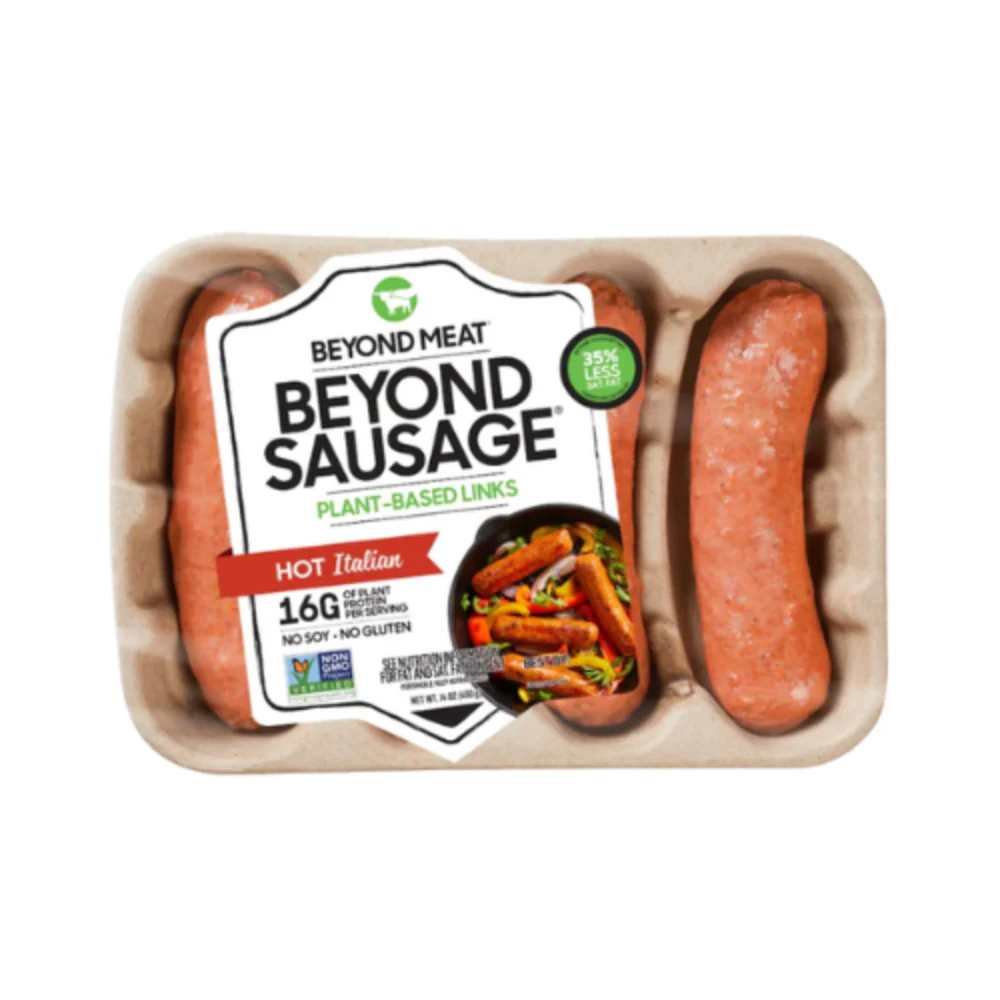 Beyond Meat Vegan Sausage Hot Italian 400g - Image 2