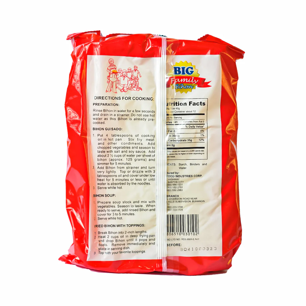Big Family Bihon 500g - Image 2