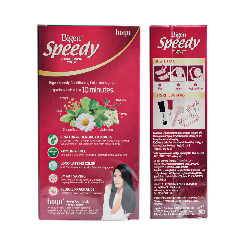 Bigen Speedy Conditioning Color #8 Natural Black - Image 2