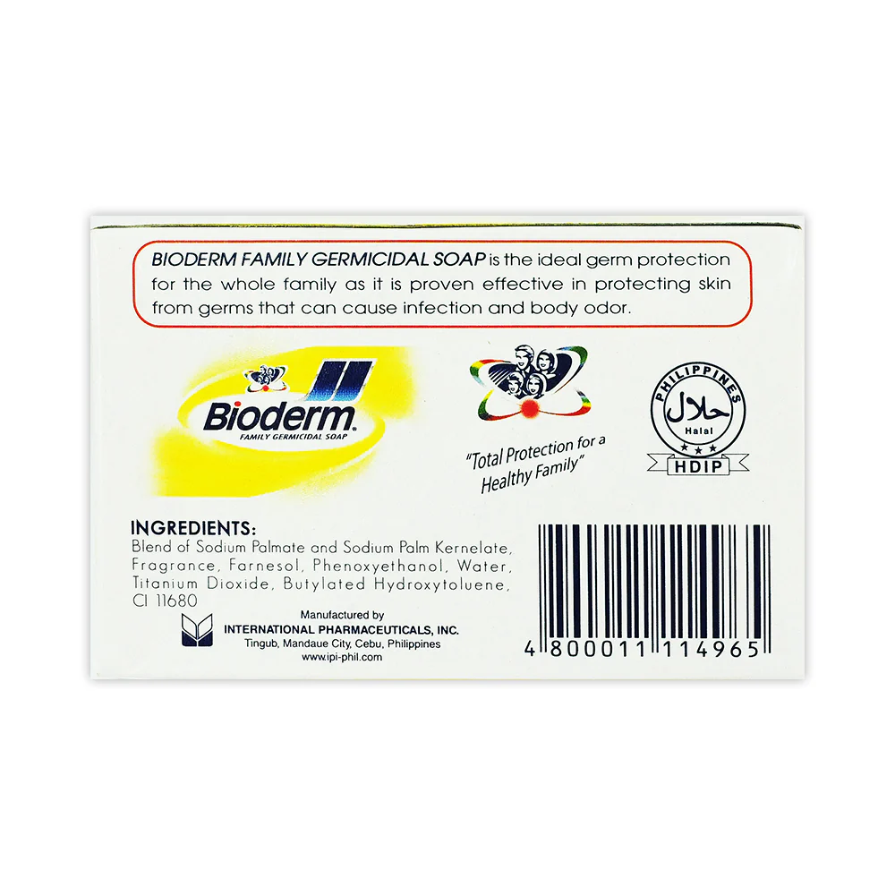 Bioderm Germicidal Soap Glow Yellow 135g - Image 2