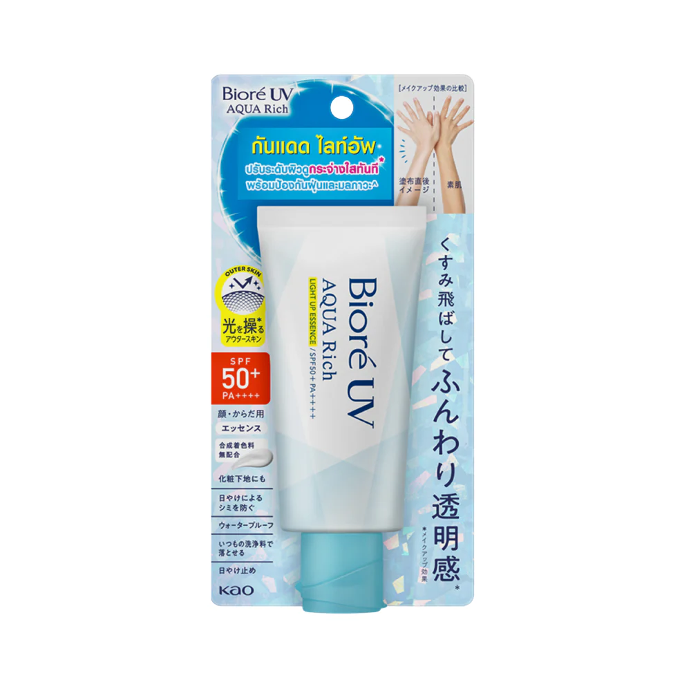 Bioré Aqua Rich Light Up Essence SPF 50+ PA++++ 70g - Image 2