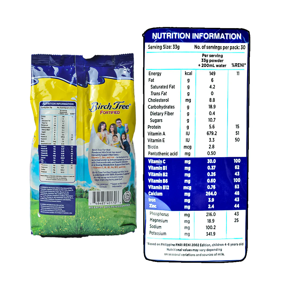 Birch Tree Fortified Powdered Milk Drink 925g - Image 3