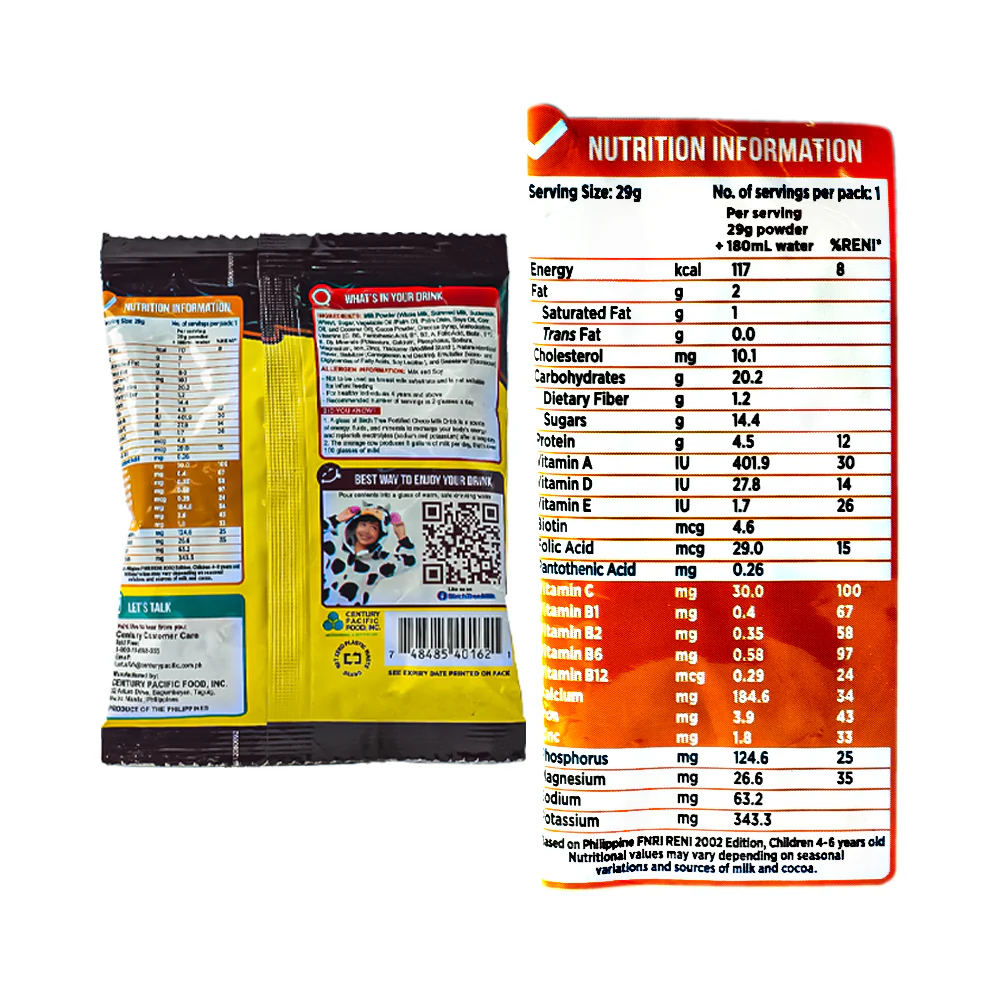 Birch Tree Fortified Powdered Chocolate Milk Drink 29g - Image 3