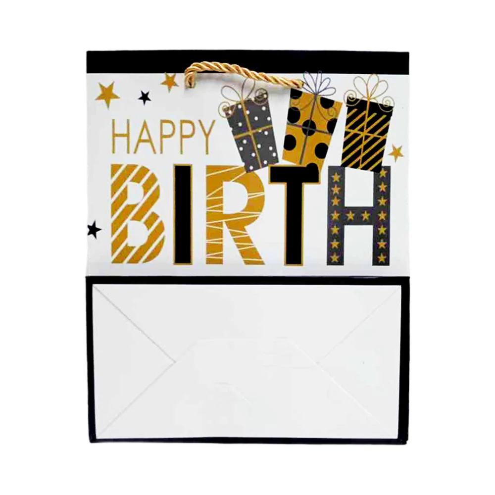 Birthday Coated Paper Bag Small - Image 2