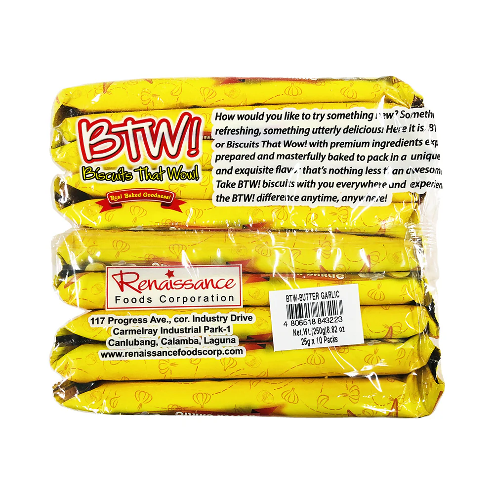 Biscuits That Wow! Butter Garlic 28g x 10's - Image 2