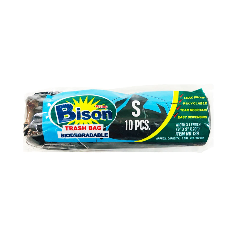 Bison Trash Bags Small 9 x 9 x 20in 10's