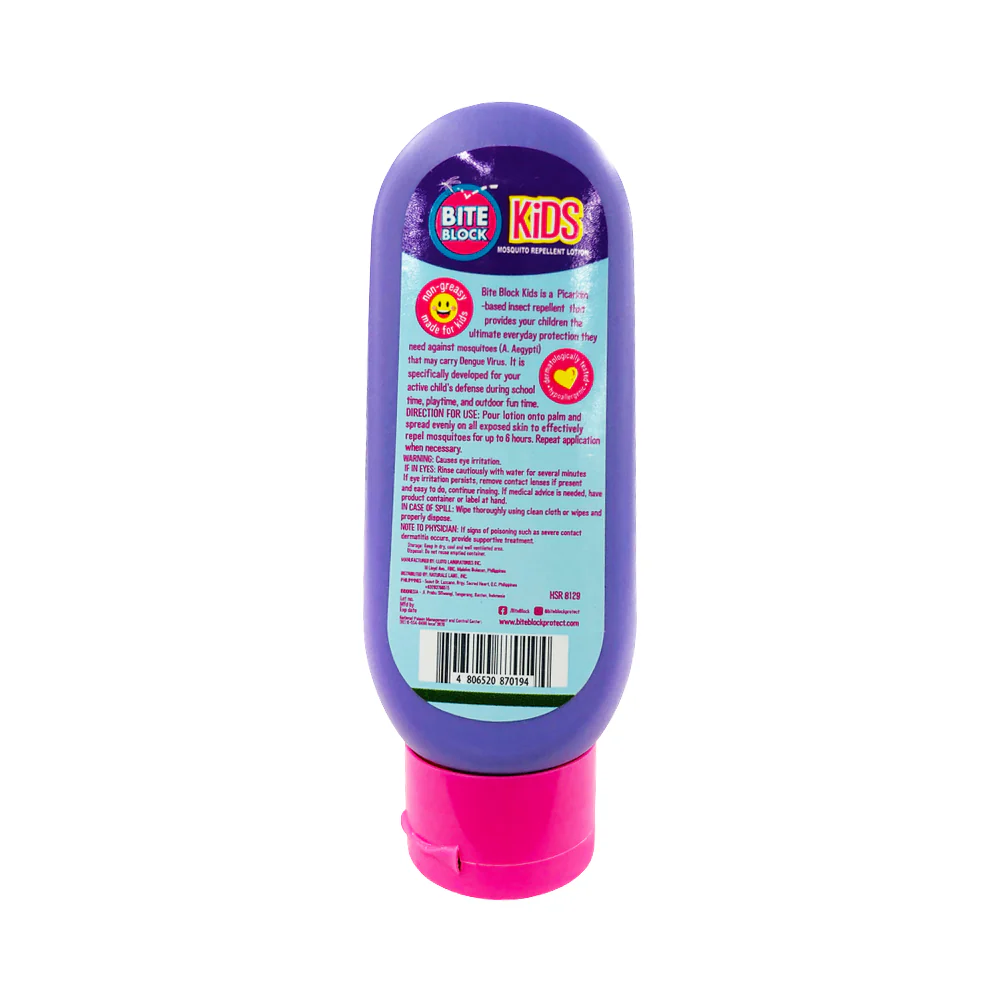 Bite Block Kids Mosquito Repellent Lotion - Image 3