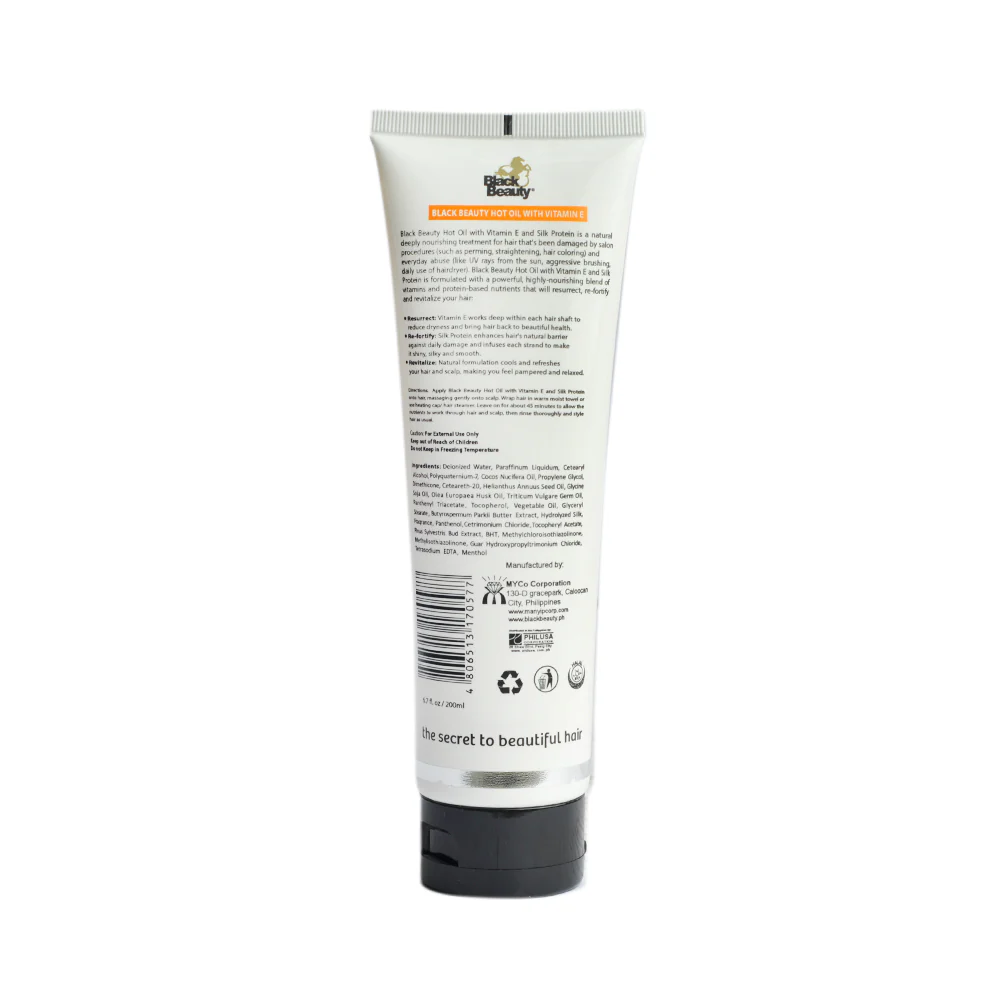 Black Beauty Hot Oil 200ml - Image 2