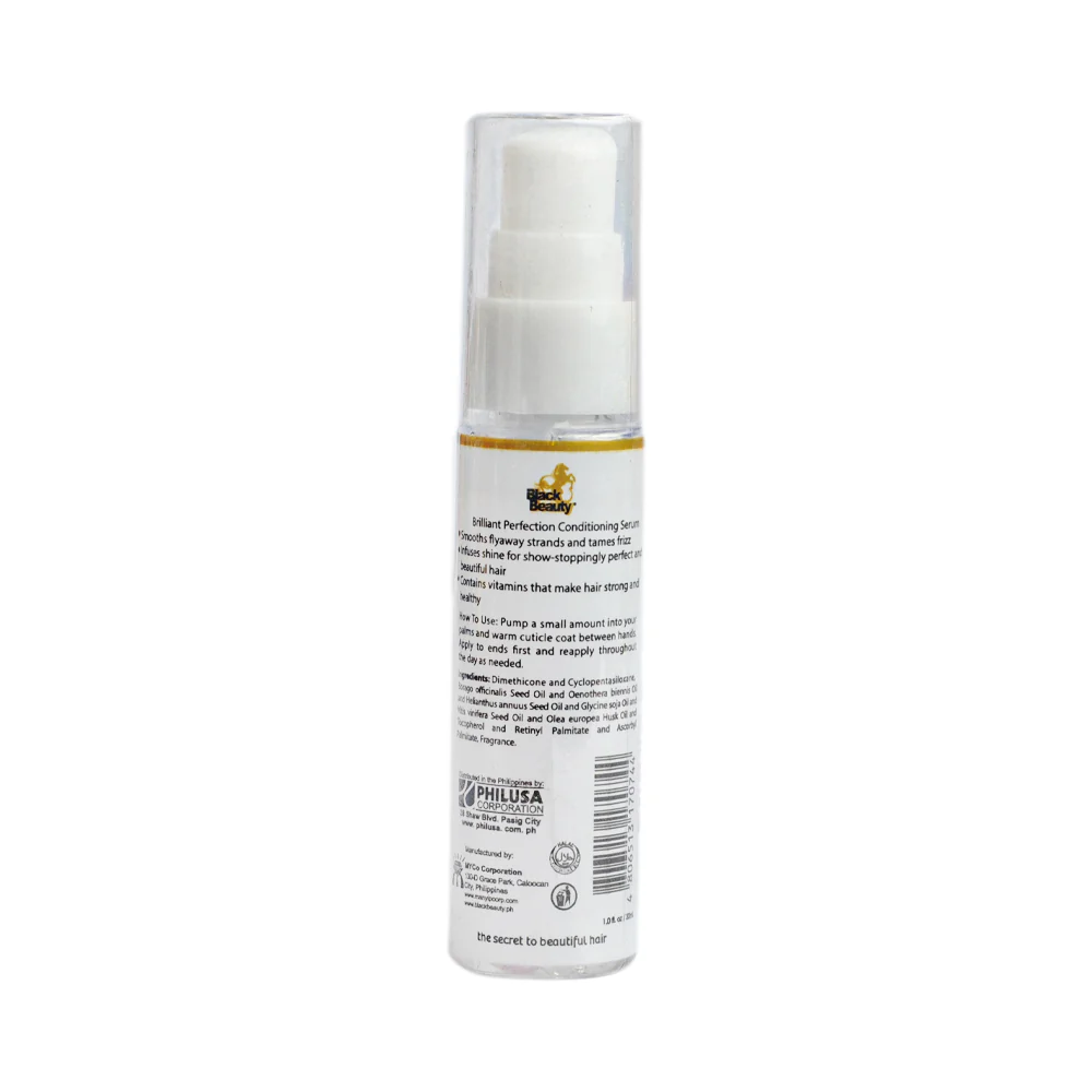 Black Beauty Shine Cuticle Coat Hair Serum 30ml - Image 2