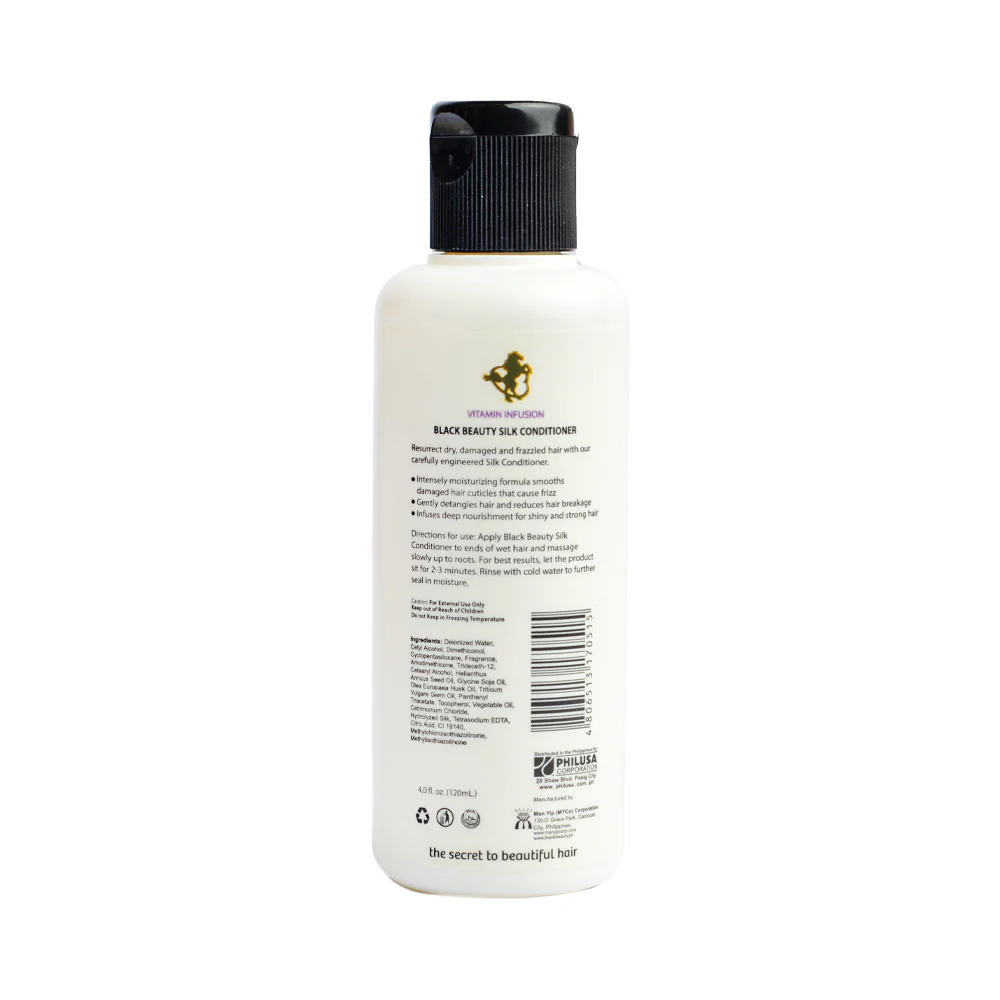 Black Beauty Silk Conditioner 120ml - Image 2