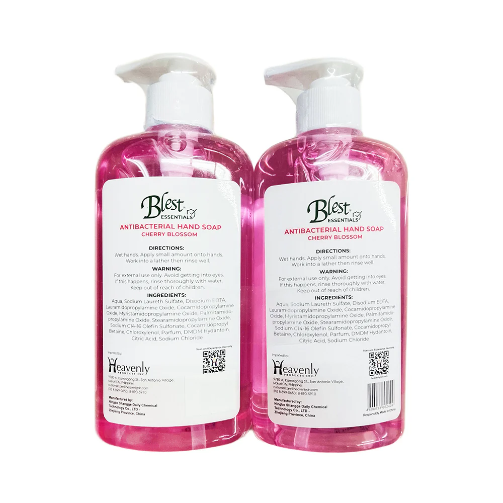Blest Antibacterial Hand Soap Cherry Blossom 500ml x 2's - Image 2