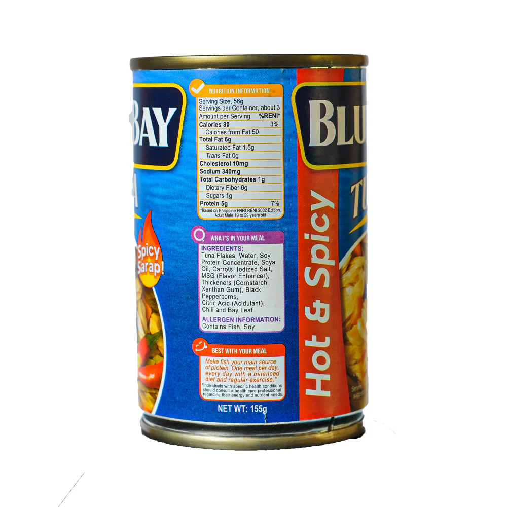 Blue Bay Tuna Hot And Spicy 155g - Image 2