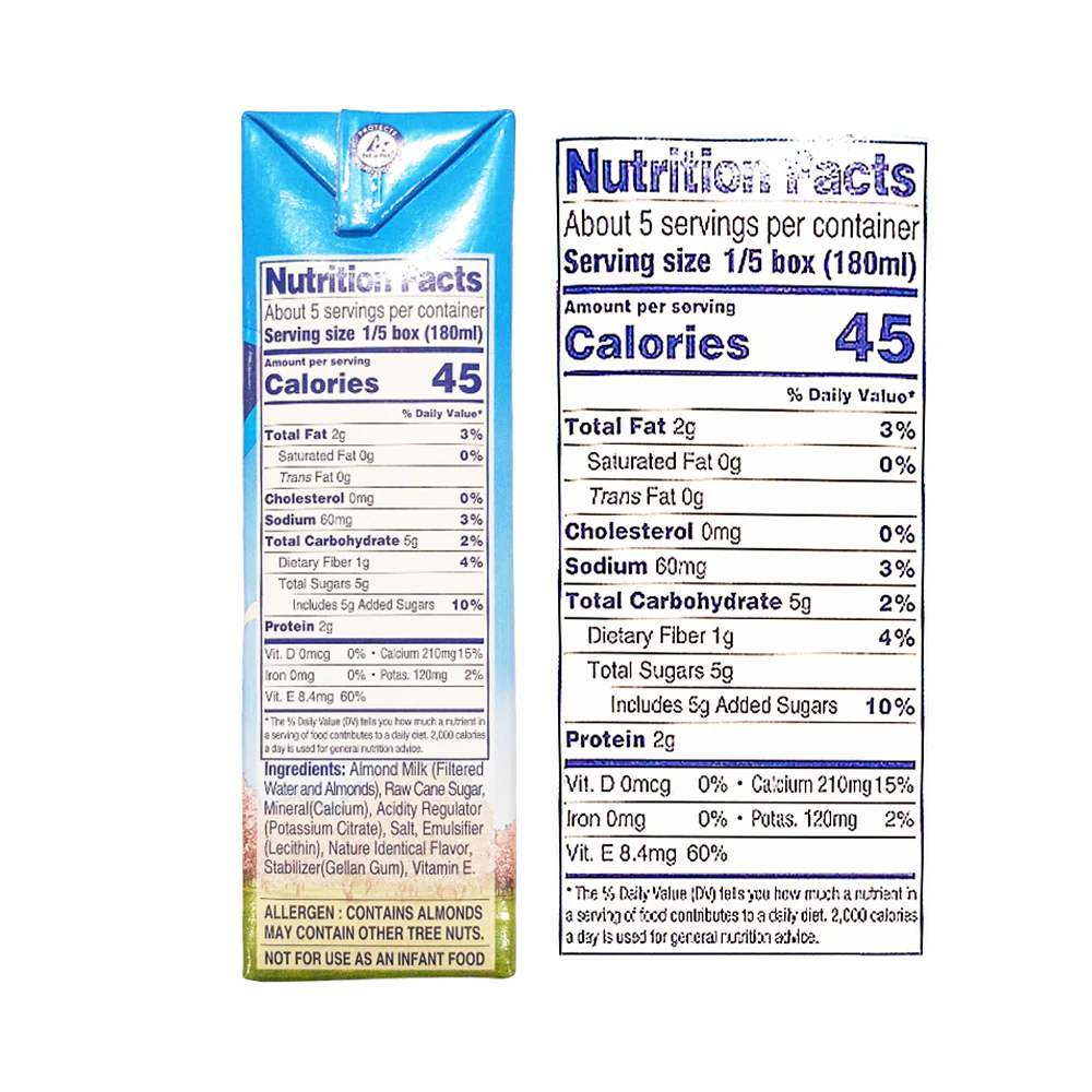 Blue Diamond Almond Breeze Milk Original 946ml (32oz) - Image 3