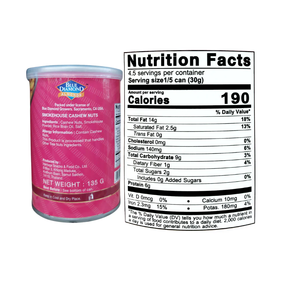 Blue Diamond Almonds 135g - Image 3