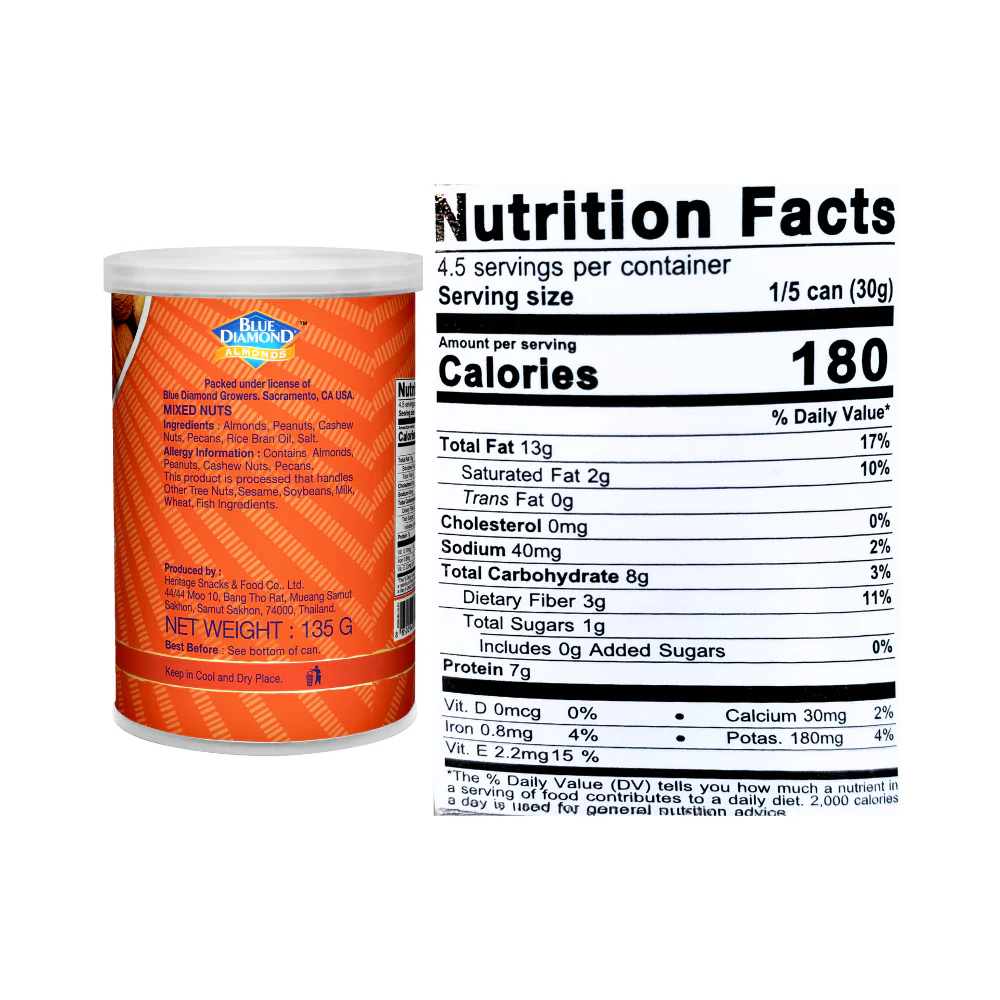 Blue Diamond Almonds 135g - Image 6