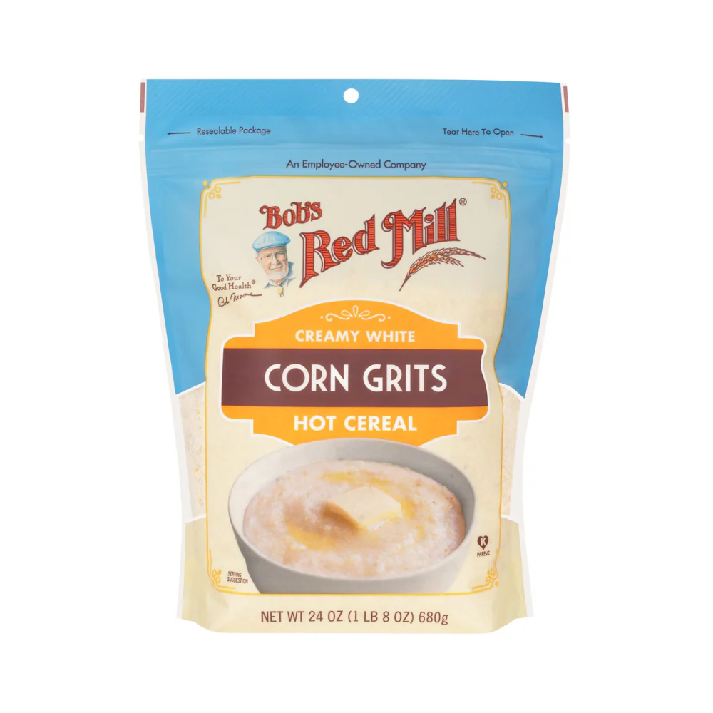 Bob's Red Mill Creamy White Corn Grits Hot Cereal 680g - Image 2