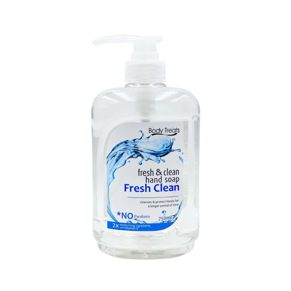 Body Treats Fresh And Clean Hand Soap Fresh Clean 750ml - Image 2