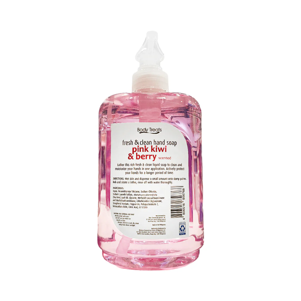 Body Treats Fresh And Clean Hand Soap Scented 750ml - Image 12
