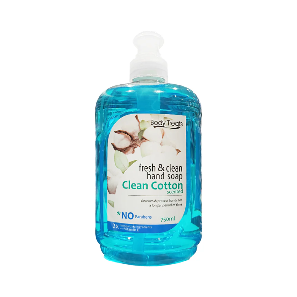 Body Treats Fresh And Clean Hand Soap Scented 750ml - Image 2