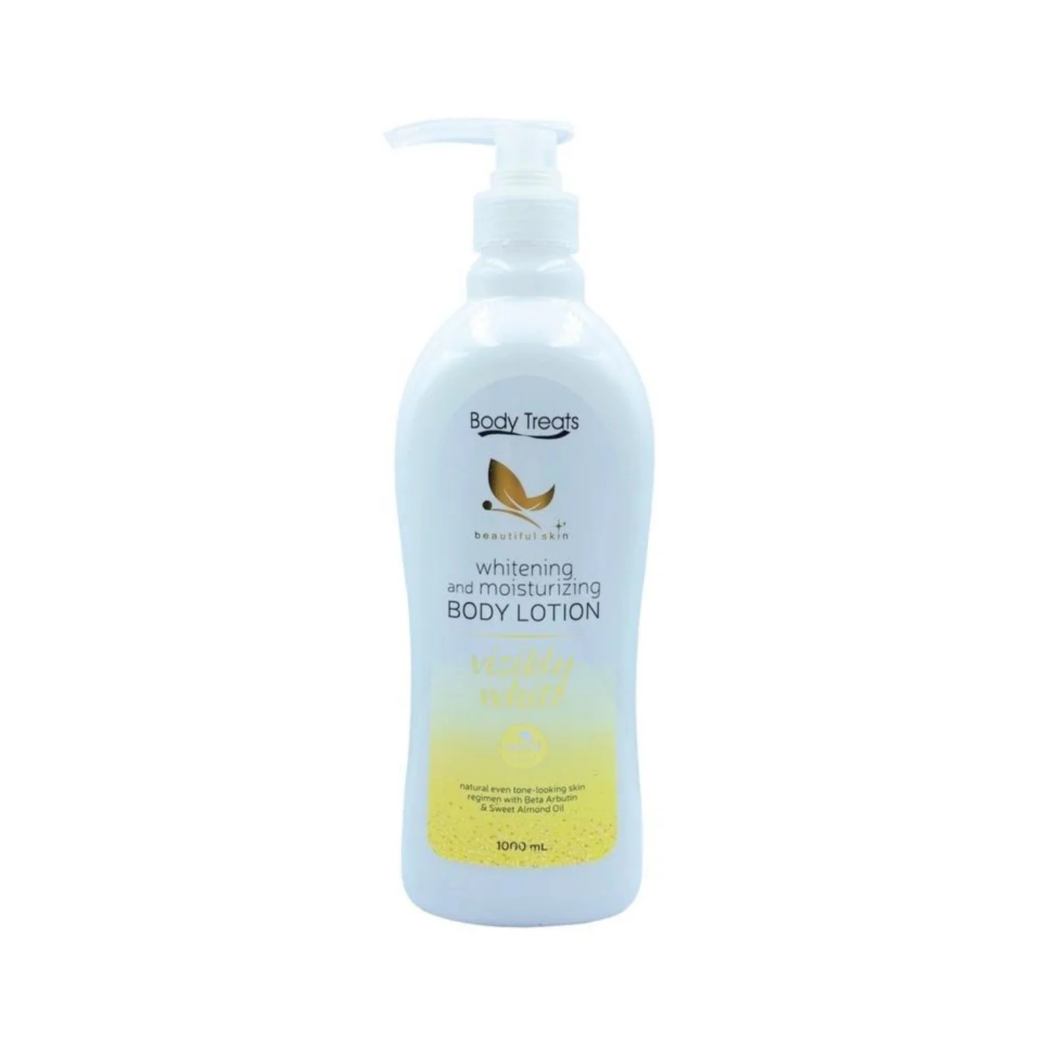 Body Treats Visibly White Body Lotion 1000ml - Image 2