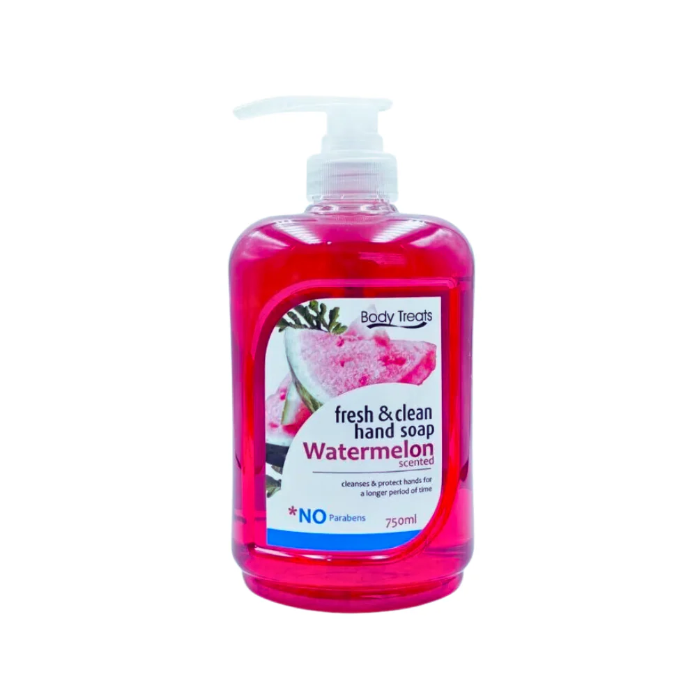 Body Treats Watermelon Hand Soap 750ml - Image 2