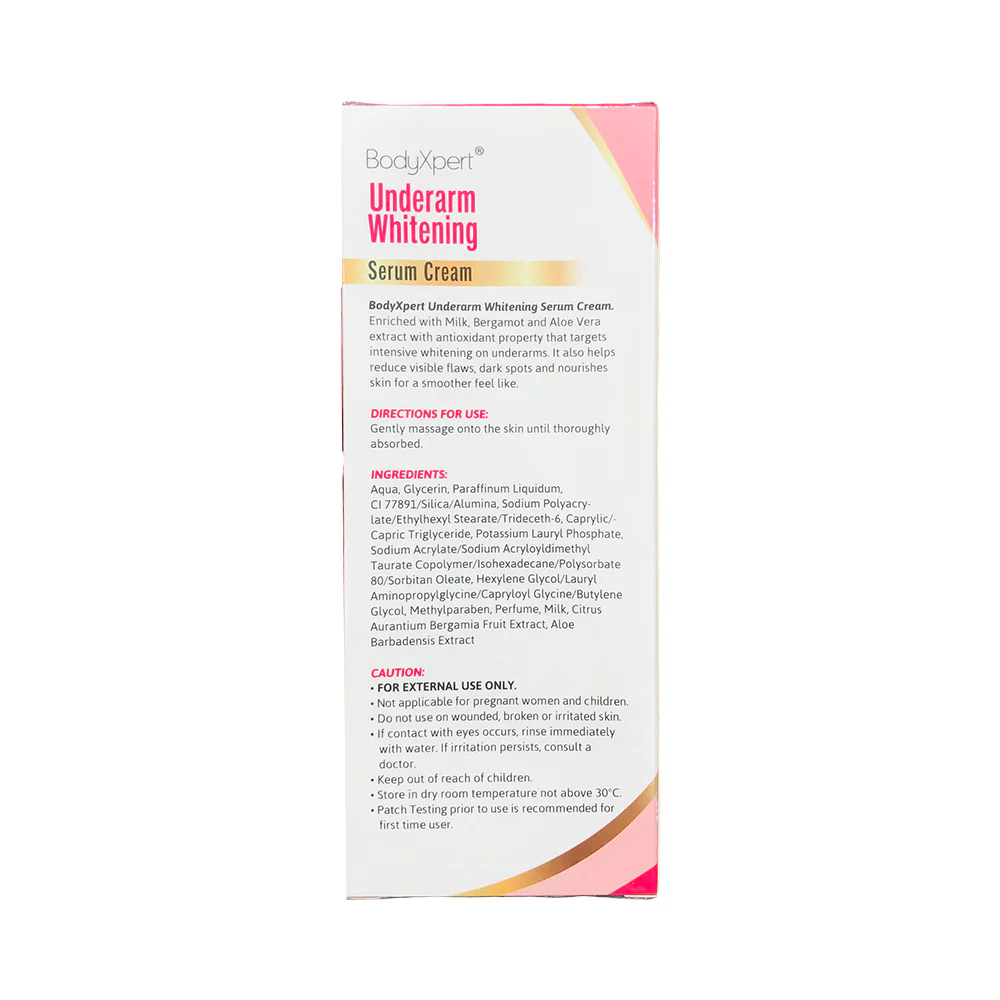 BodyXpert Underarm Whitening Serum Cream 120ml - Image 3