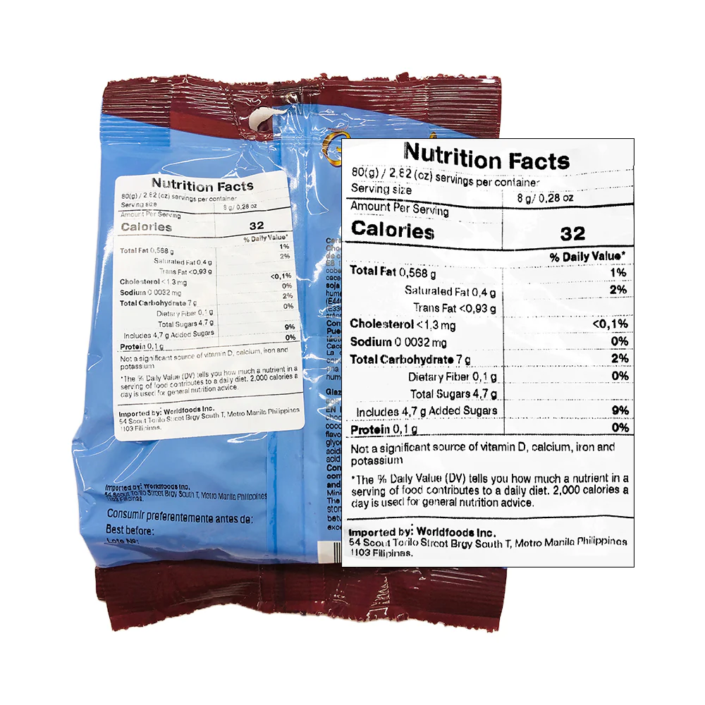 Bon Roll Choconolas Chocolate Coated Jelly Candy 80g - Image 5