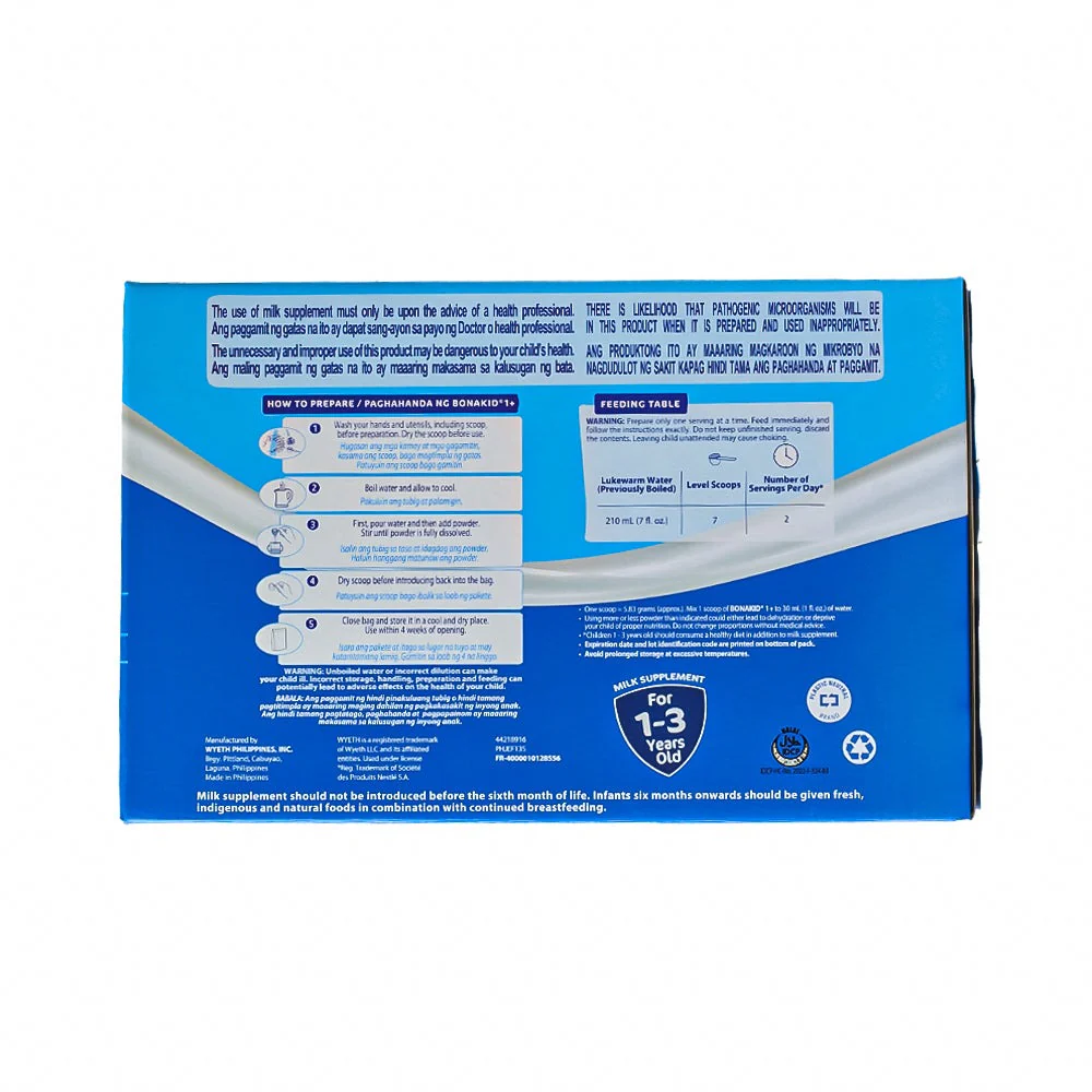 Bonakid Milk Supplement 1-3yrs Old 2.4kg - Image 2