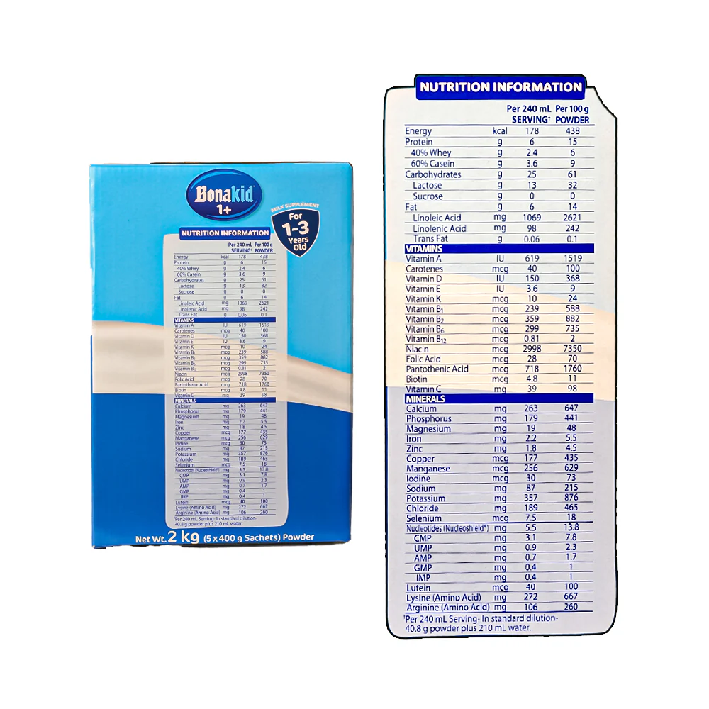 Bonakid Milk Supplement 1-3yrs Old 2kg - Image 3