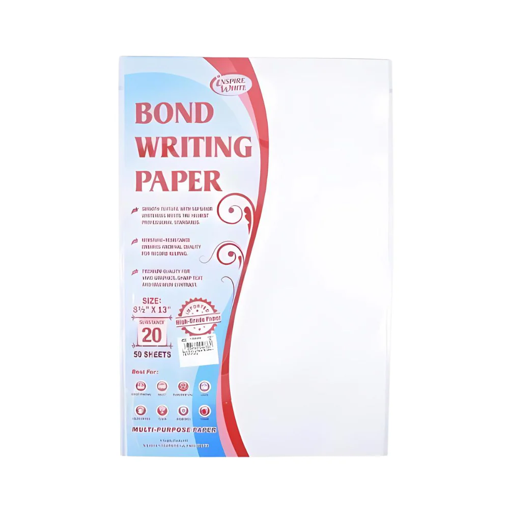 Bond Writing Paper Substance 20 50 Sheets - Image 2